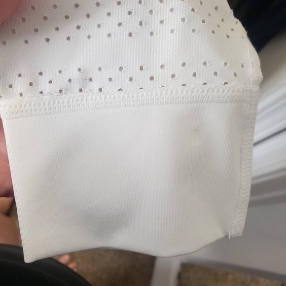 Zyia White Chill Long Sleeve Shirt XL EUC - Picture 4 of 7